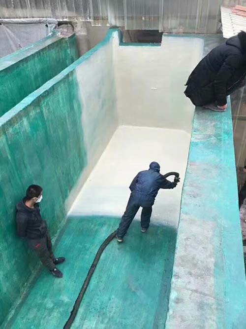 化工廠(chǎng)污水池聚脲防腐案例